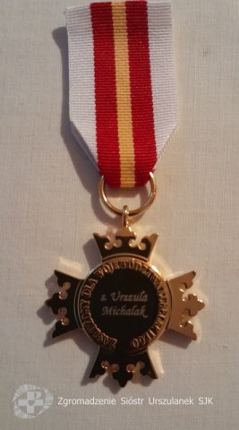 Odznaczenie dla s. Urszuli Michalak